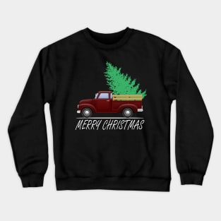 Car Ugly Christmas Sweater Crewneck Sweatshirt